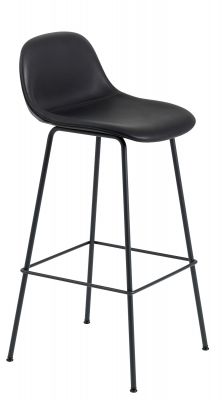 Fiber Counter Stool avec dossier Tabouret de bar H 75 cm Muuto